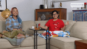 Watching Tv Tim And Leanne GIF by Gogglebox Australia