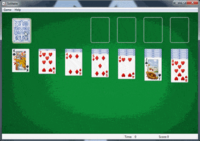 playing solitaire till dawn