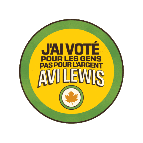 Avi Npd Sticker by Lewis For Leader