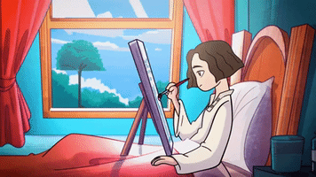 Learn Frida Kahlo GIF