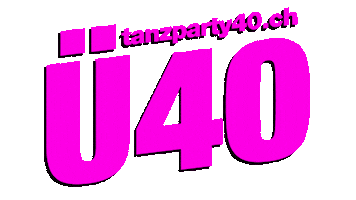 Ü40 Sticker by Tanzparty40.ch