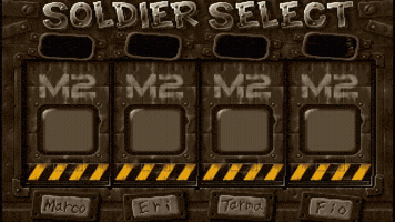 Metal Slug Character Select GIF