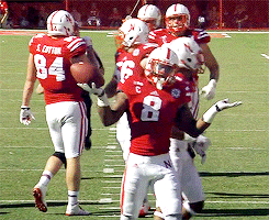 college football huskers GIF