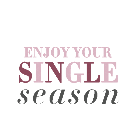 Single Ladies Singleseason Sticker by We Are Millennial Women