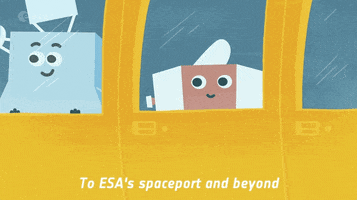 space science goodbye GIF by European Space Agency - ESA