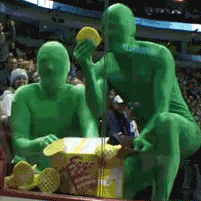 Vancouver Canucks' Green Men announce retirement - GIFs - Imgur