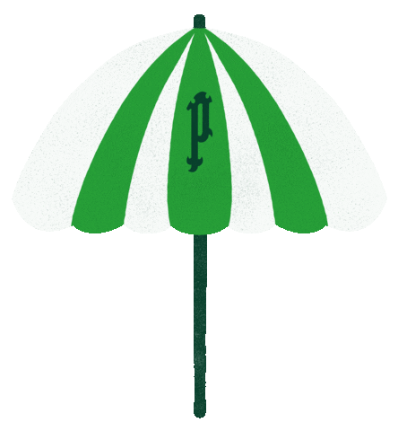 Umbrella Terrasse Sticker by Perrier