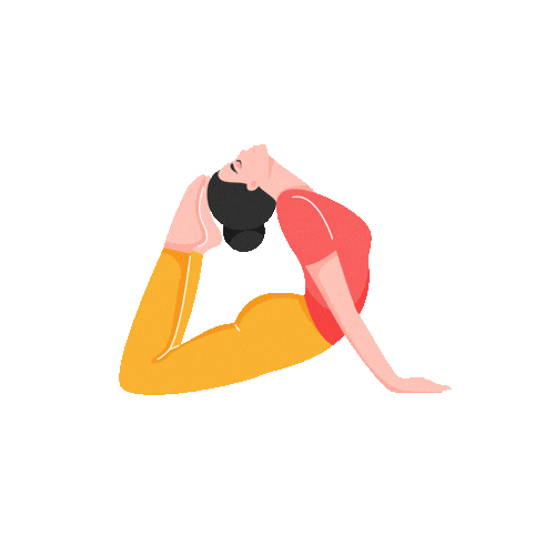 Yoga Sticker by Mika