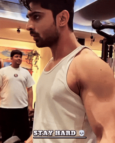 Heavy Weight Workout GIF