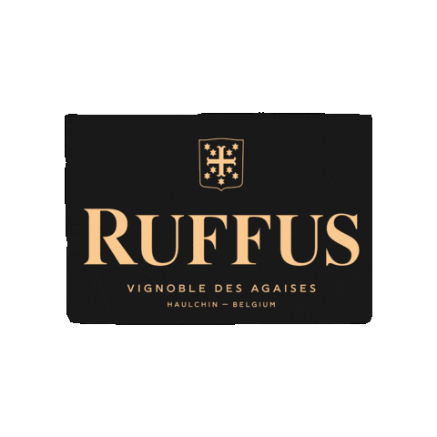 Champagne Belgium Sticker by Ruffus.be