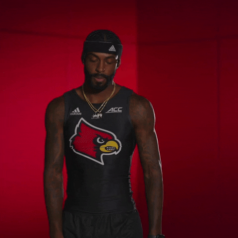 College Sports Sport GIF by Louisville Cardinals