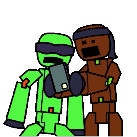 No Way Wow Sticker by StikBot