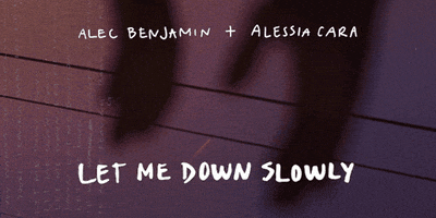 let me down slowly new music GIF by Alec Benjamin