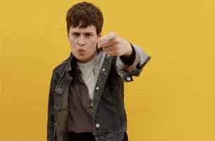 #christine and the queens #you #oi #hey #point #biggestweekend #biggest weekend GIF by BBC Radio 1’s Biggest Weekend