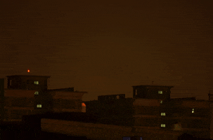 red moon night GIF by Jean Scuderi
