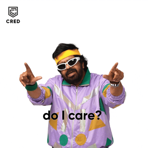 T Rajendar I Dont Care GIF by CRED