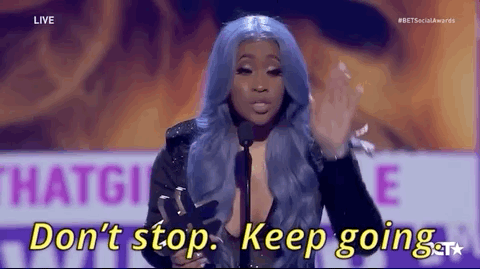 Keep Going Lets Go GIF by BET - Find & Share on GIPHY