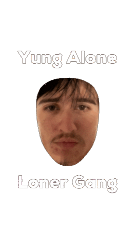 Yung Alone Sticker