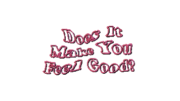 Does It Make You Feel Good Sticker by Joesef