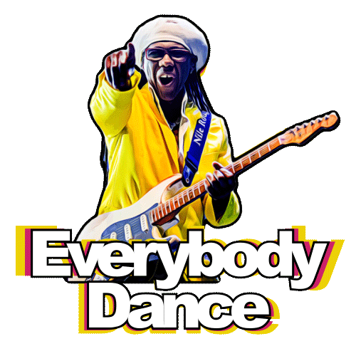 Nile Rodgers Dance Sticker by Hipgnosis Songs