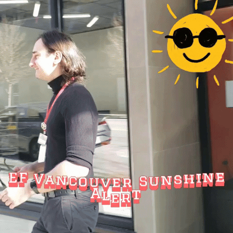 Education First Sun GIF by EFVancouver