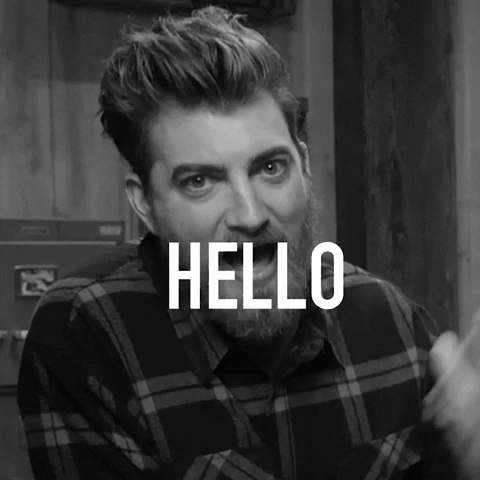 Good Mythical Morning Hello GIF by Rhett and Link - Find  Share
