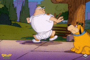 droopy master detective dancing GIF