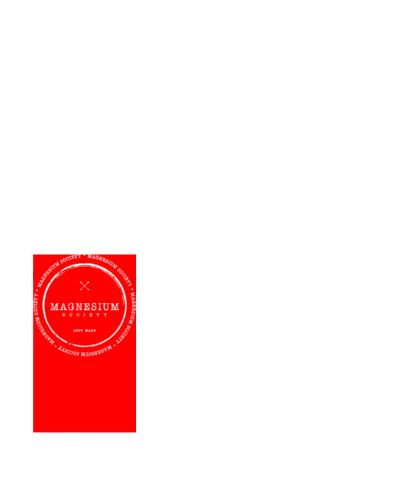 Magnesium Society Sticker