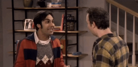 The Big Bang Theory Hug GIF by CBS