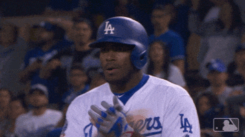 Bless Los Angeles Dodgers GIF by MLB