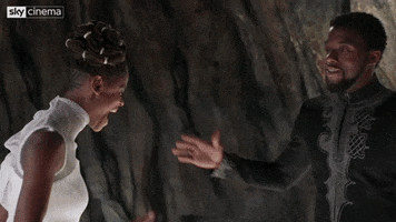 Black Panther Fist Bump GIF by Sky