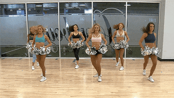 dallas cowboys yes GIF by Dallas Cowboys Cheerleaders: Making the Team