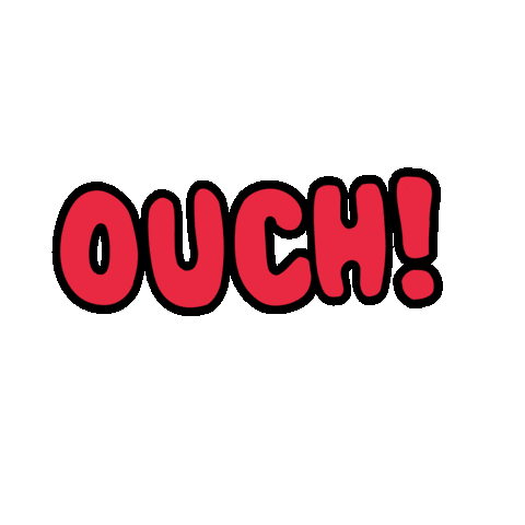 Ouch Sticker by State Insurance NZ