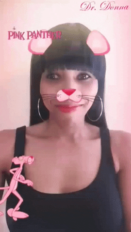 pink panther GIF by Dr. Donna Thomas Rodgers