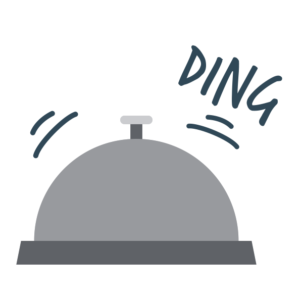 Ding Dong Bell Sticker by Aeroplan for iOS & Android GIPHY