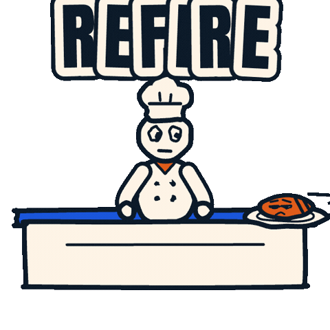 Restaurant Manager Send It Back Sticker by ClearCOGS