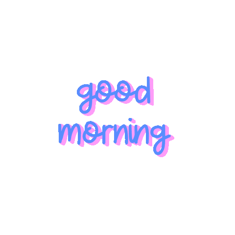 Good Morning Sticker