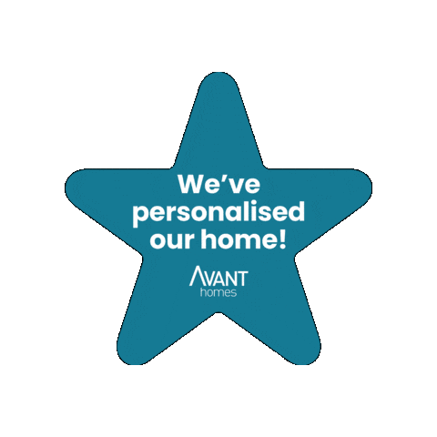 Star Newbuild Sticker by Avant Homes