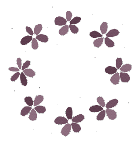 Flower Sticker