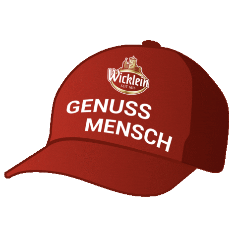 Fun Hat Sticker by Wicklein Backkunst