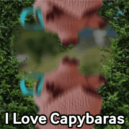Relax Capybara GIF by TeaCosyFolk