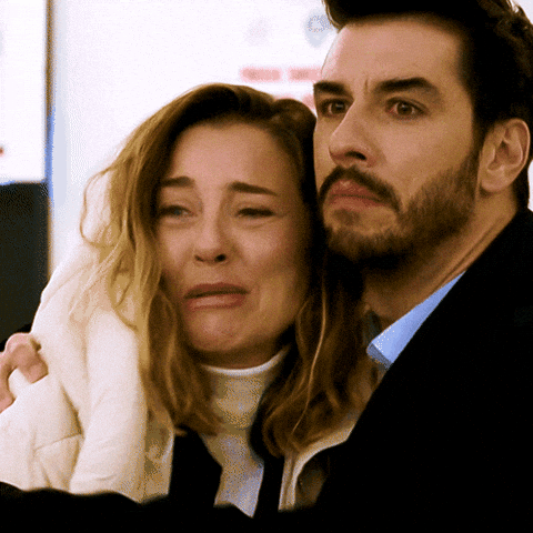 Cry Hug GIF