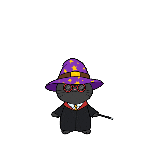 Harry Potter Christmas Sticker by Silly Kitties