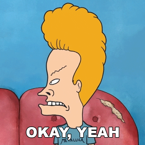 Beavis And Butthead Ok GIF by Paramount+
