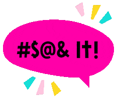 Fuckit Sticker by BobnFrank