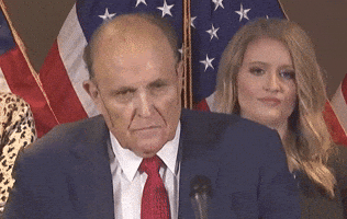 Sweating Press Conference GIF by GIPHY News