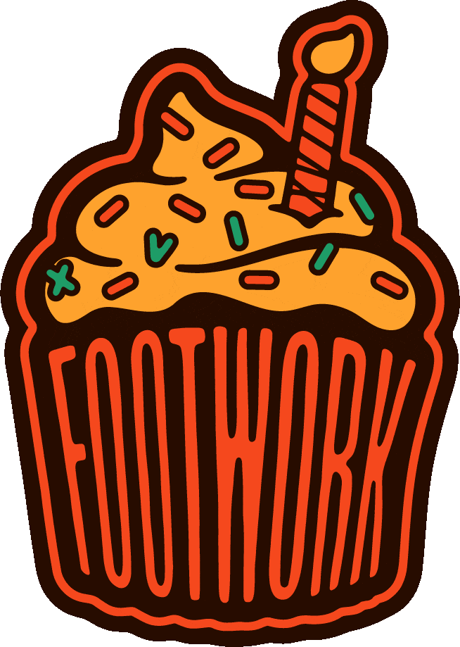 Footwork Donk Sticker by MIT Infinite Magazine