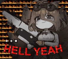 Hell Yeah Chibi GIF
