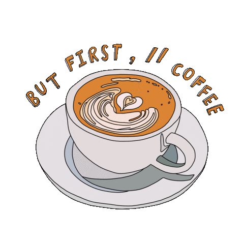 Coffee Latte Sticker by parallelsg