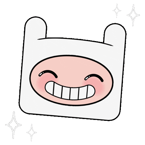 Happy Adventure Time Sticker by Art Vih